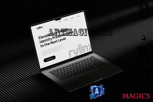 Dim Light MacBook Mockup