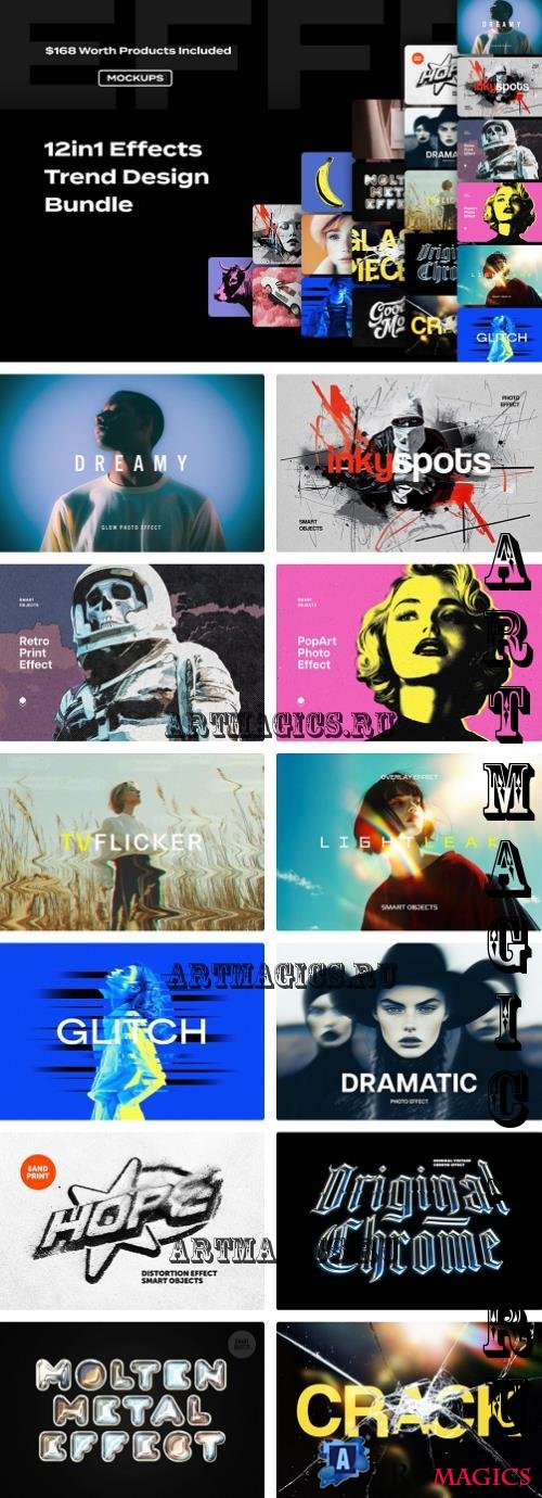 Photo Effects Trend Bundle 2025