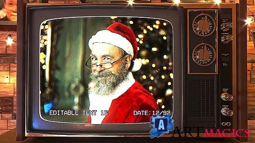 Old TV Winter Slideshow 345379 - After Effects Templates