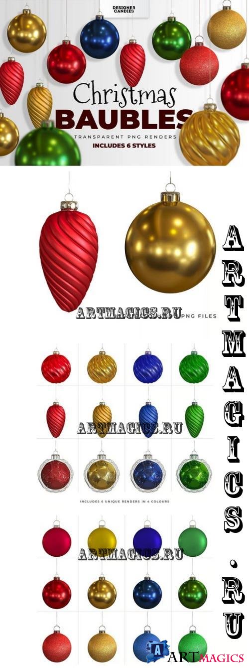 Christmas Baubles - ECM7EPX