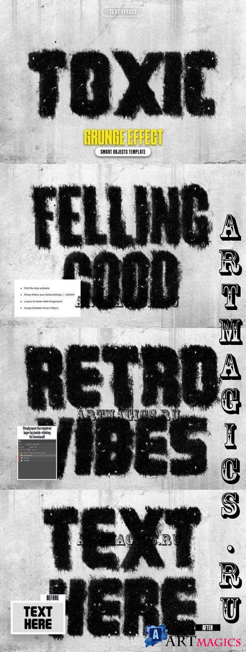 Grunge Text Effect - 290807497 - 8MHBEBC