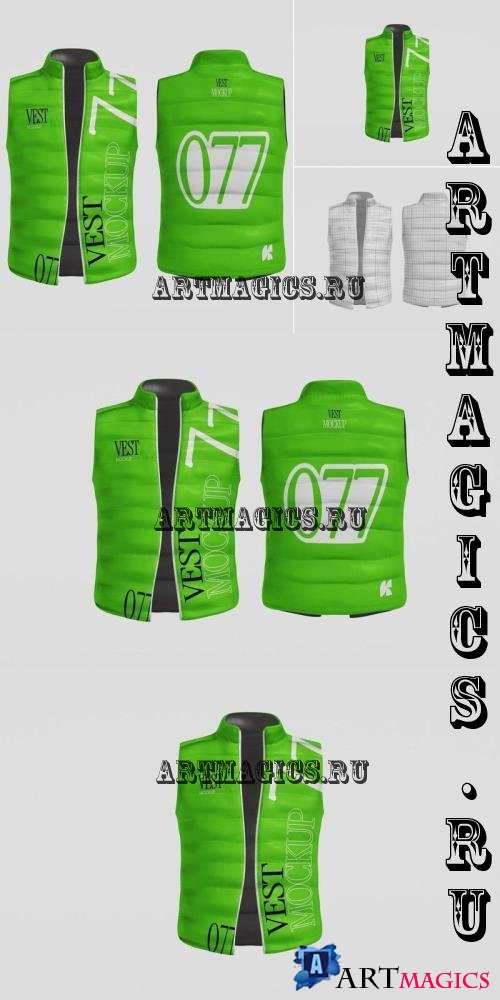 Vest Mockup - WDUHUPP