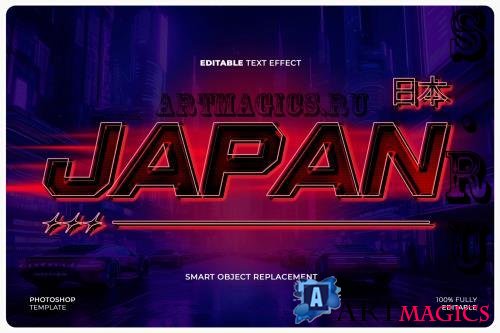 Japan Race Text Effect - QS98MF6