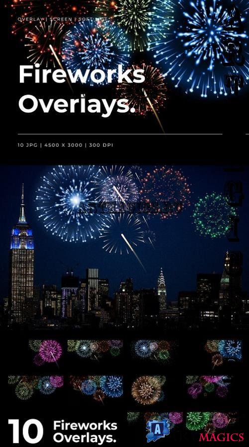 Firework Overlays - 287854534 - XQFXVQ3