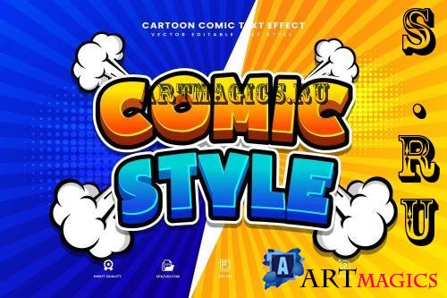 Comic Style Editable Text Effect - 279870171 - QRSLEAR