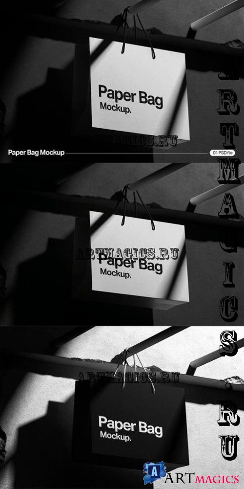 Paper Bag Mockup - P4NGVYY