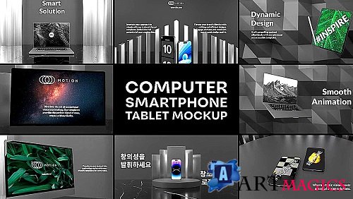 Device Mockup Scenes And Stories 2851511 - Project for After Effects