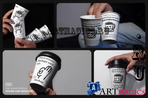 Coffee Cup Mockup - VOL 3 - 290895808 - DXLB6PP