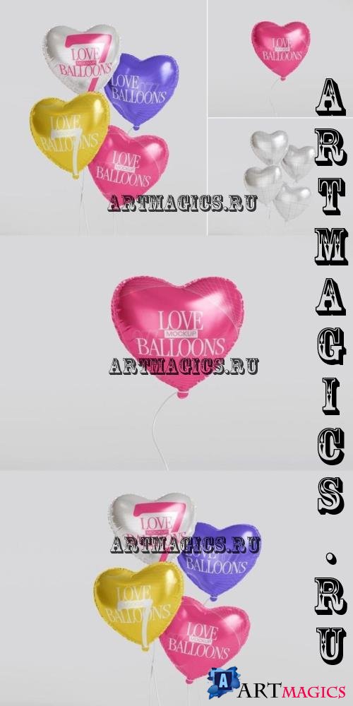 Love Balloon Mockup - 7C22UHJ