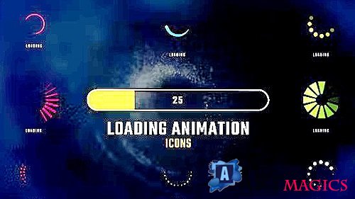 Loading Animation Icons 1206416 - Premiere Pro Presets