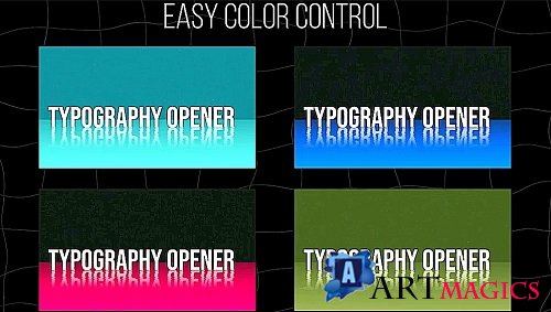 Modern Typography Opener 2948608 - After Effects Templates