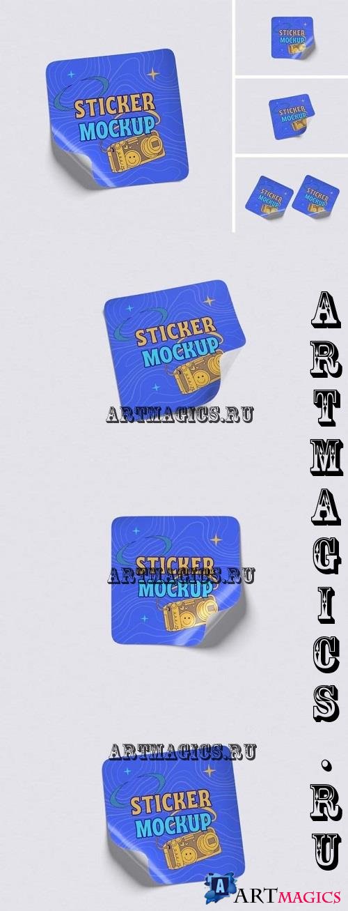 Stiker Mockup - BEYNBQN