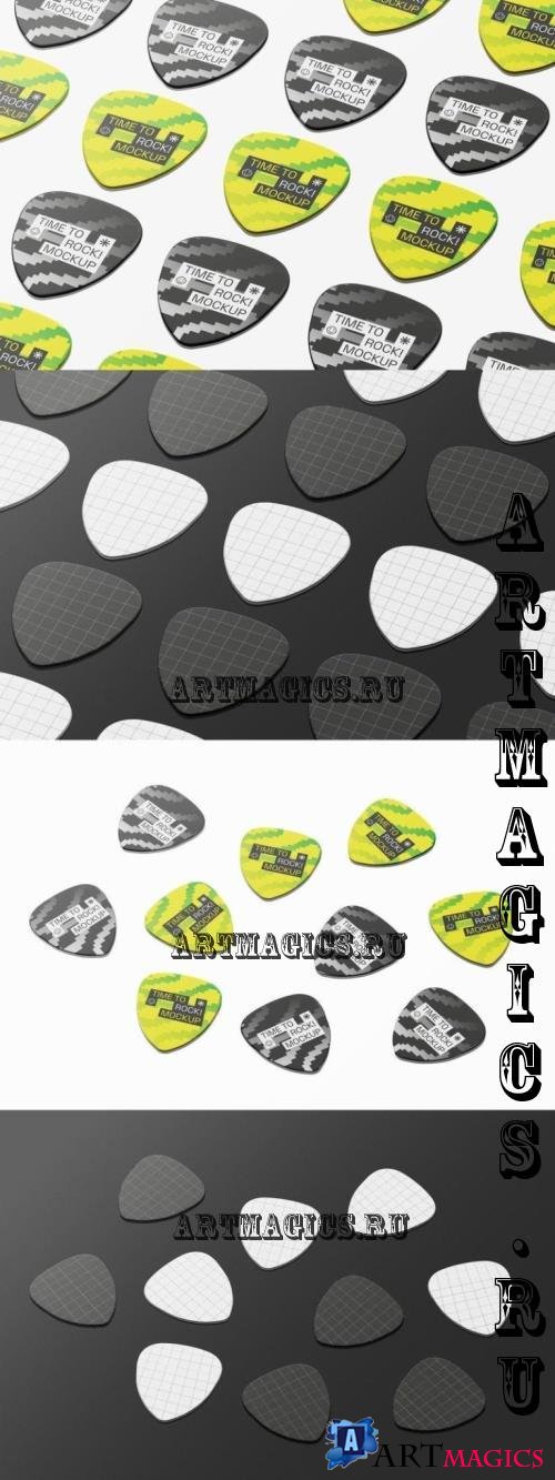 Guitar Pick Mockup - 004 - WVEUP47