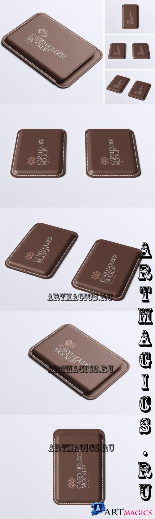 Card Holder Mockup - E3ZVPXW