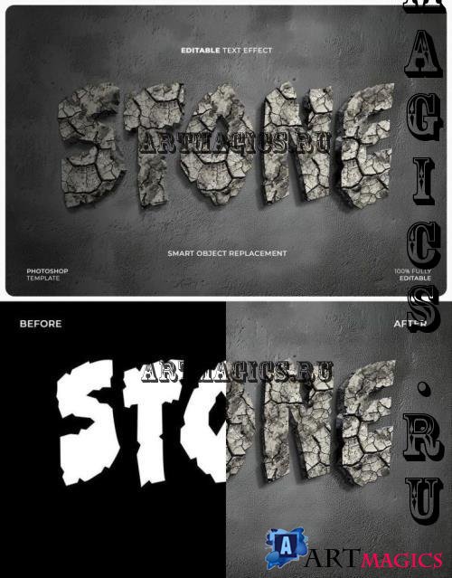 Stone Text Effect - YJM2YVW