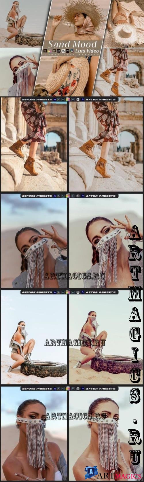 Sand Mood Lightroom Preset & Luts Premiere Pro - DAVKXTK