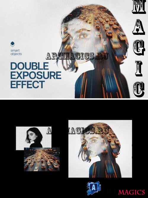 Double Exposure Photo Effect