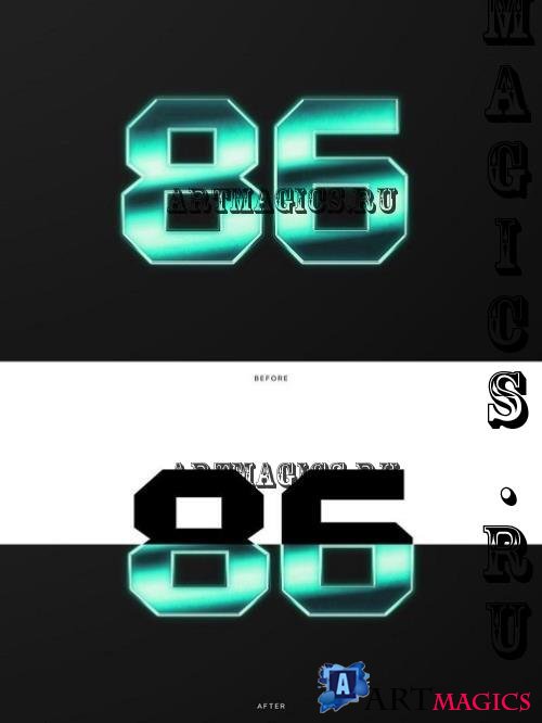 Ghastly Metal Text & Logo Effect - 38ADFM8