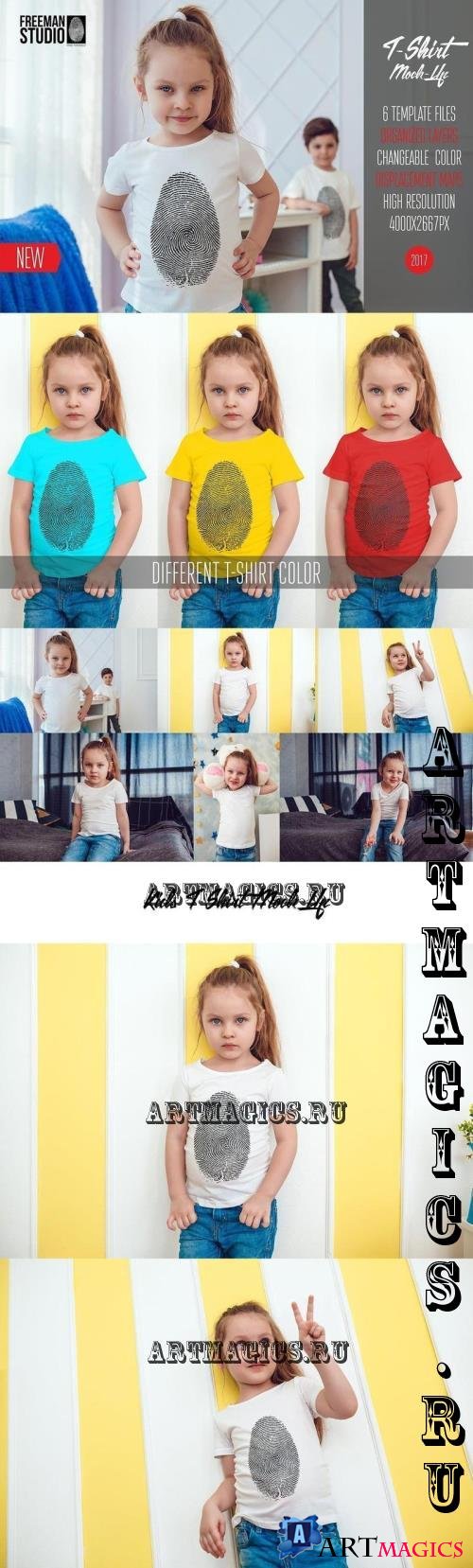 Kids T-Shirt Mock-Up Vol.4 2017 - 1454928 - 3UBJ6FQ