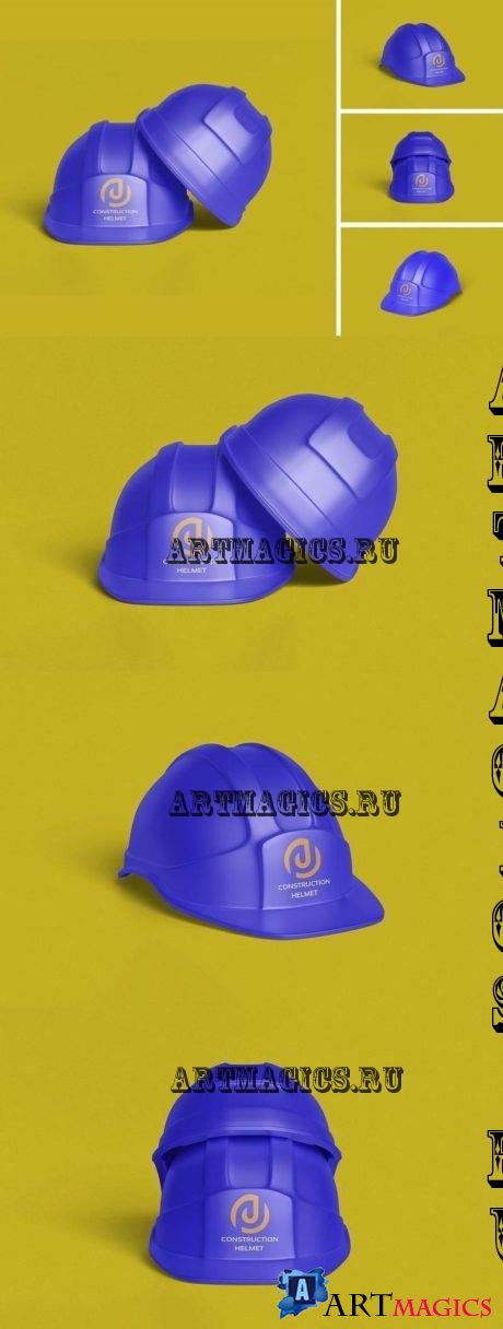 Construction Helmet Mockup - ZYC5P4A