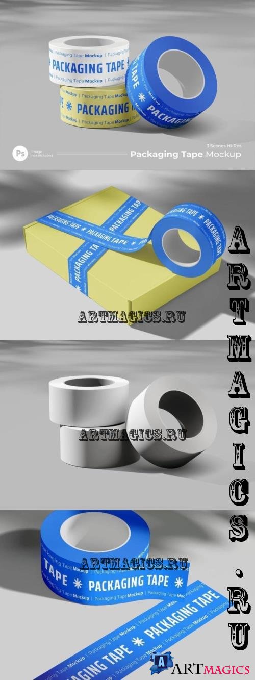 Packaging Tape Mockup - DPLZC48