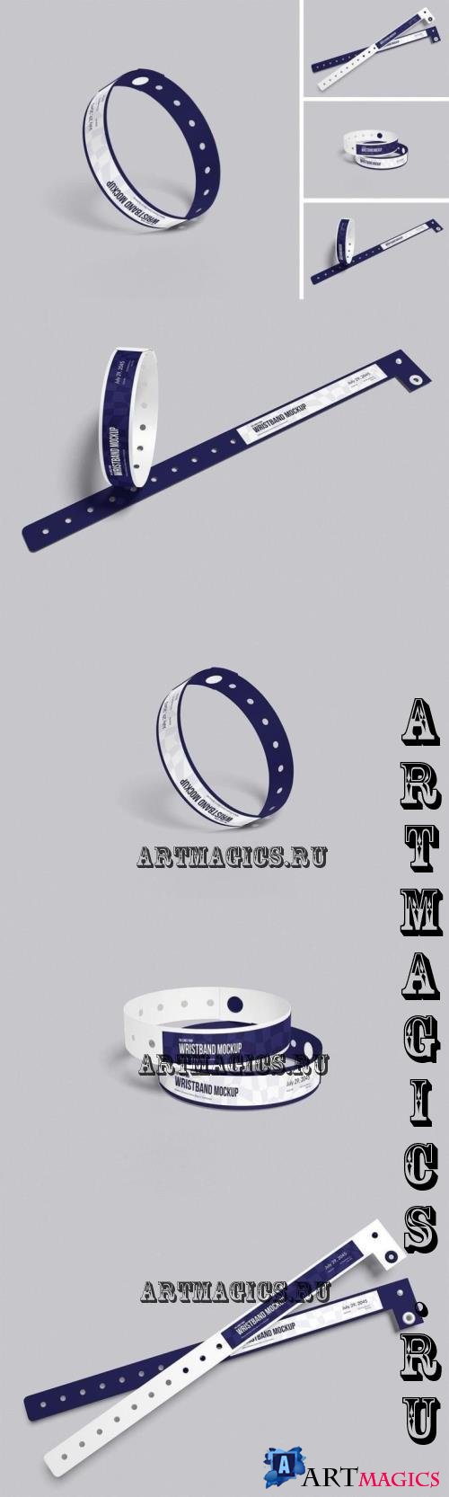 Wristband Mockup - 3WBKMT8