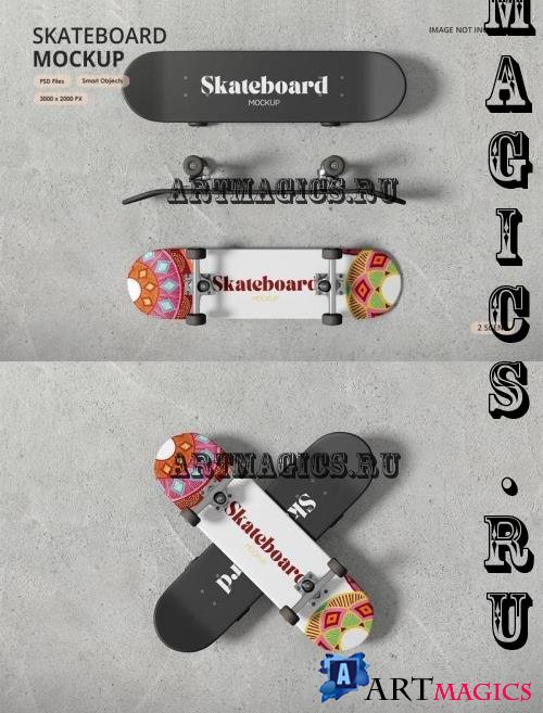 Skateboard Mockups - UZ6M77S