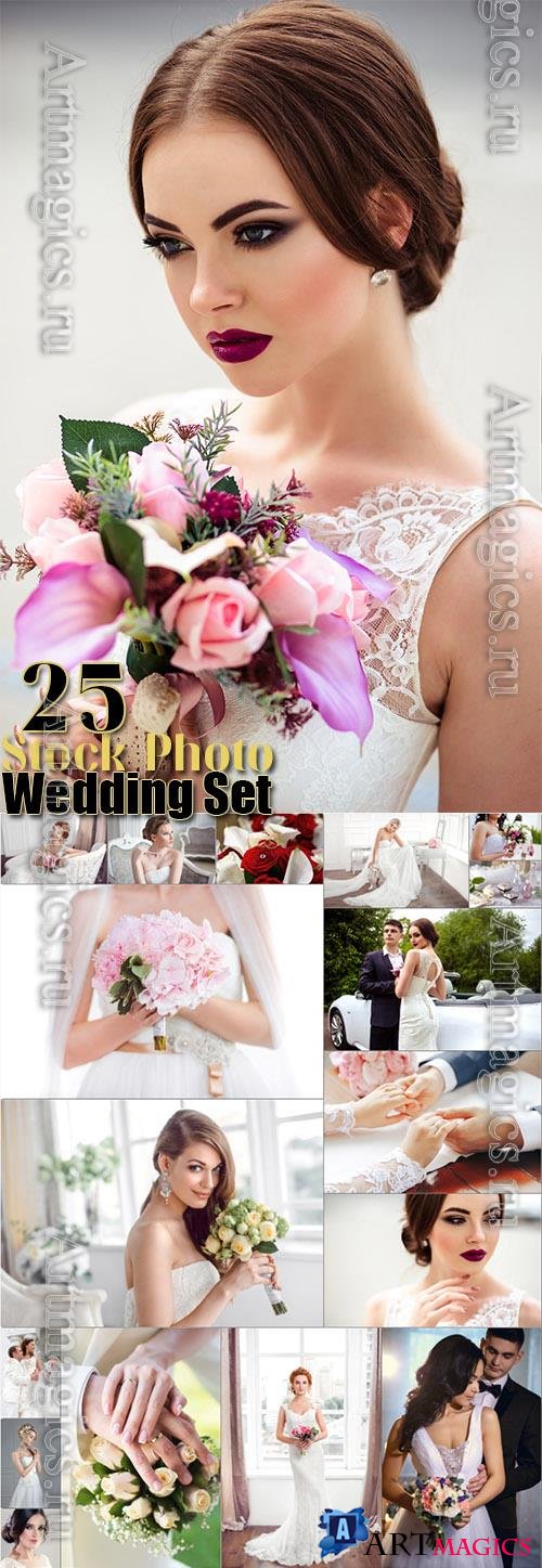 Wedding Stock Photo Set