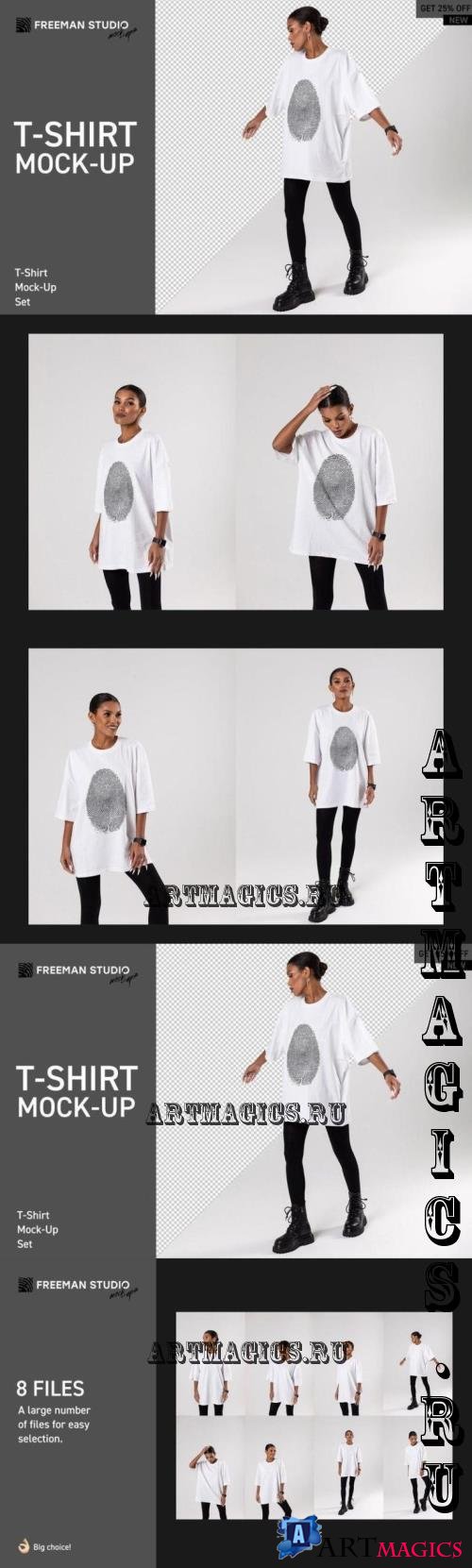 T-Shirt Mock-Up Set - 11020339 - VD8CXCJ