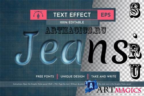 Jeans Editable Text Effect - 279538575 - K45MK37