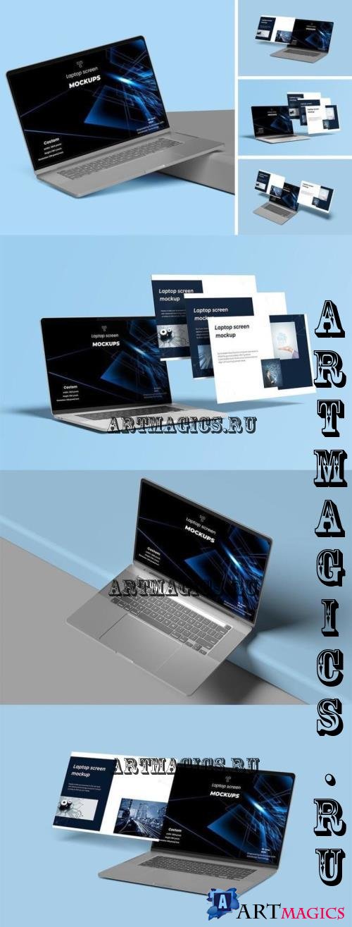 Laptop Screen Mockup - ET3PNJ6