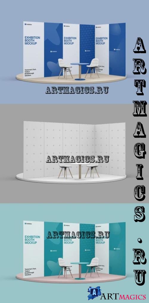 Exhibition Booth Mockup -- HUGVM5N