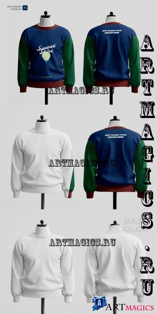 Sweatshirt Mockup - 7V5XH36