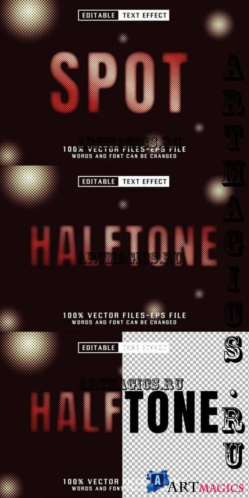 Halftone Editable Text Effect - CYL9G58