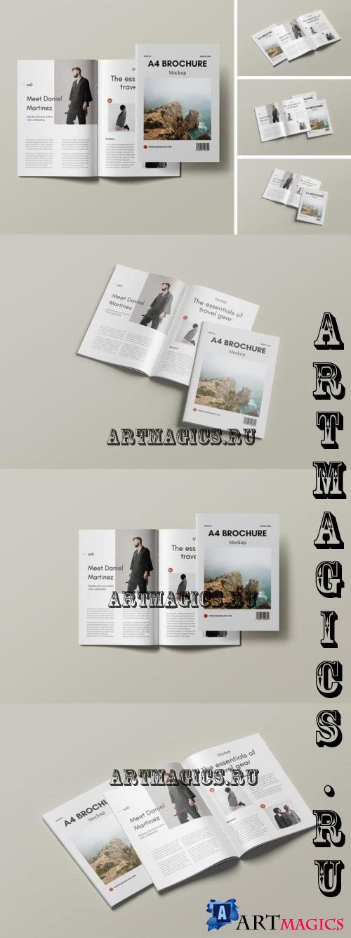 A4 Brochure Mockup - C9HSW6H