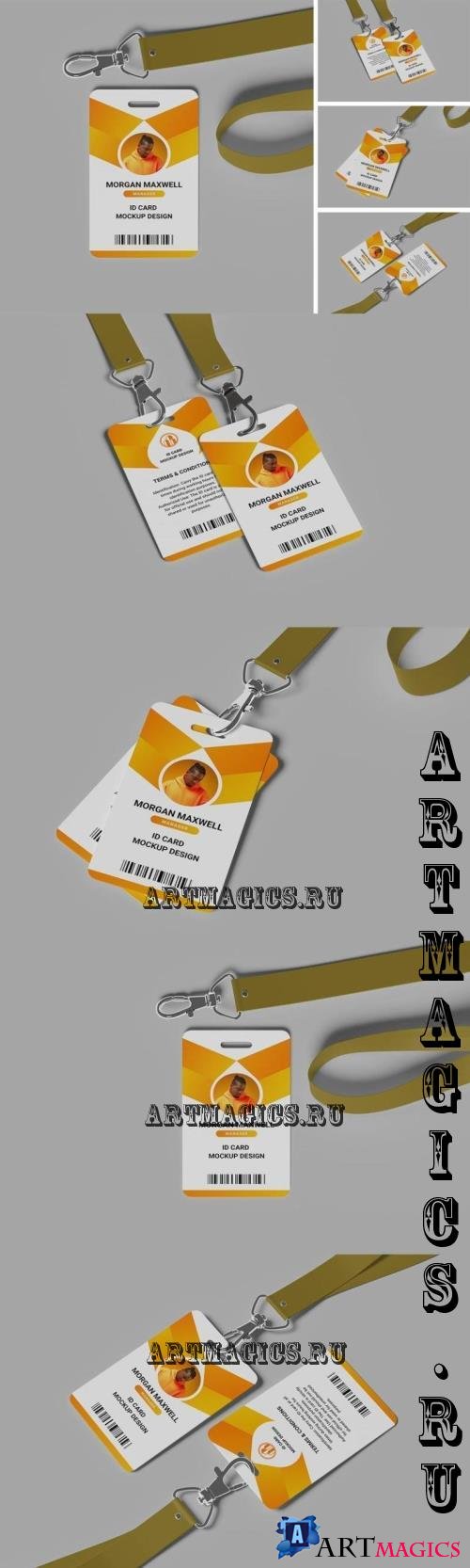 ID Card Mockup - V8KDL2R