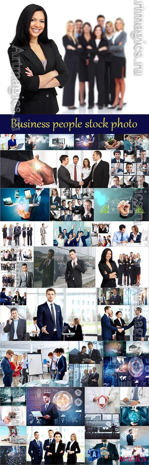 Business people concept stock photo