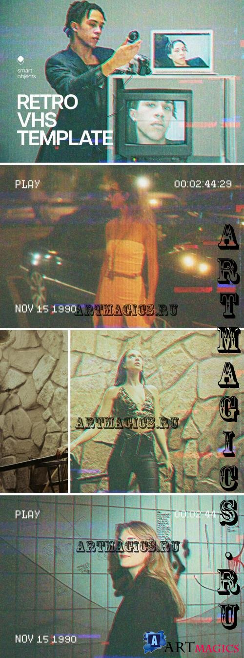 Retro VHS Photo Template - 291118805 - EGRALVG