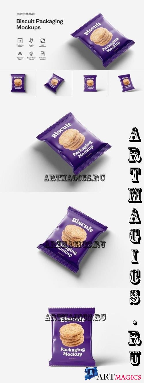 Biscuit Packaging Mockups - 291103656 - FK9WY7N