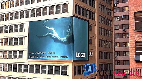 3D City Digital Billboard 2775551 - Project for After Effects