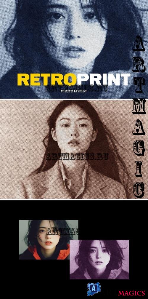 Retro Printer Effect - 291110960 - 4HFWPH6