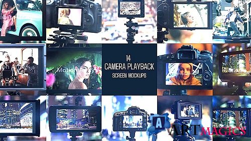 Camera Playback Screen Mockups 2835467 - Project for After Effects