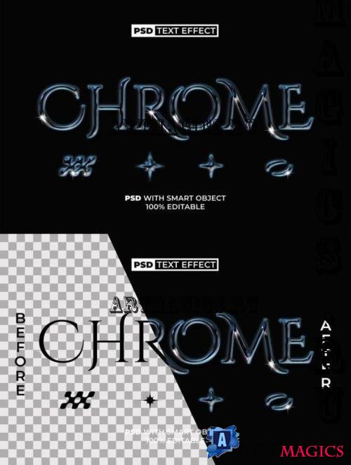 Chrome Text Effect Style - 291135392 - 3K854FQ