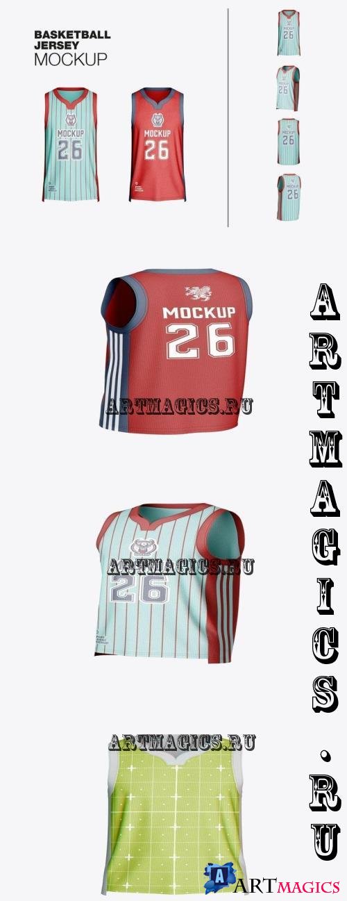 Basketball Jersey Mockup - GZ65WD2