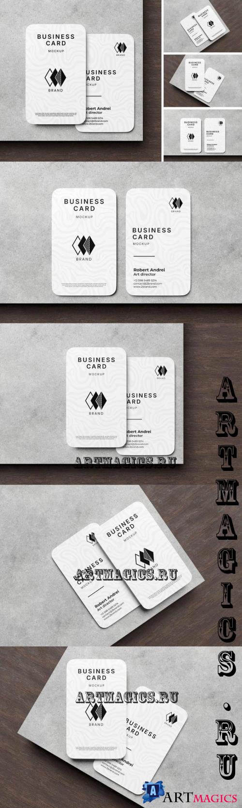 Business Card Mockup - WPZEQ3E