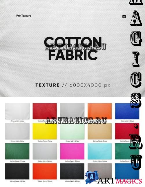 20 Cotton Fabric Texture HQ - 291164943 - 388QTLZ