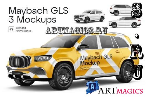 Mercedes SUV 3 Mockups - JWPCDWM