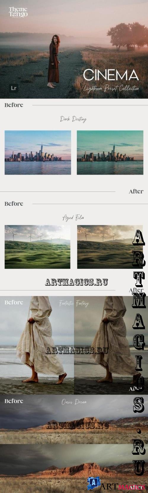 9 Cinematic Essence Lightroom Presets - NWH84RQ