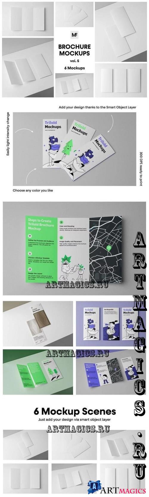 Stationery Brochure Mockups vol.4 - WZZ43CW