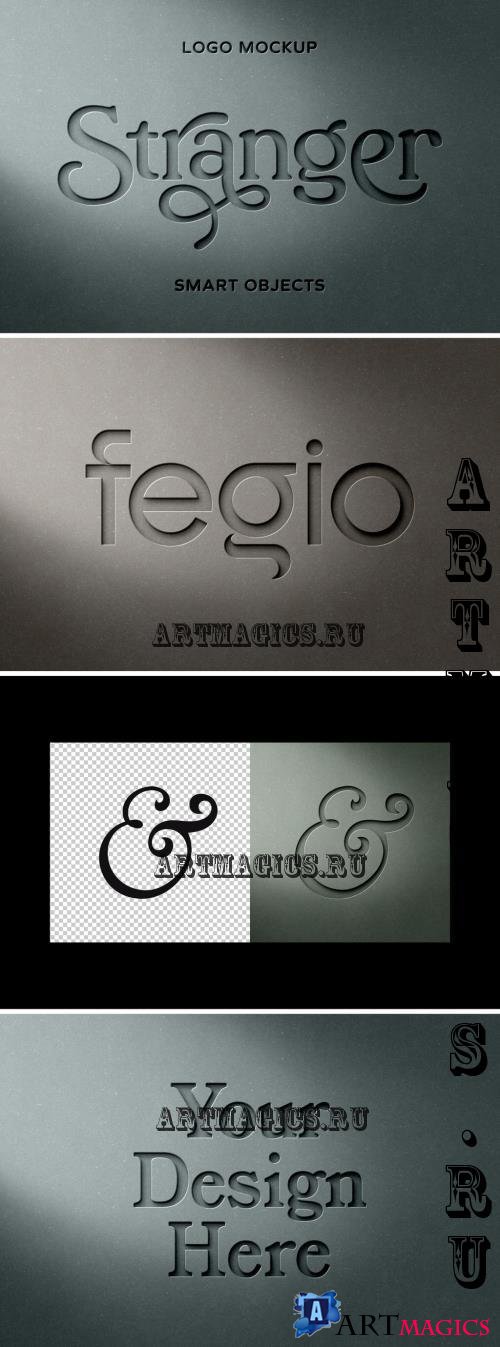 Cut-Out Paper Mockup - 291342731